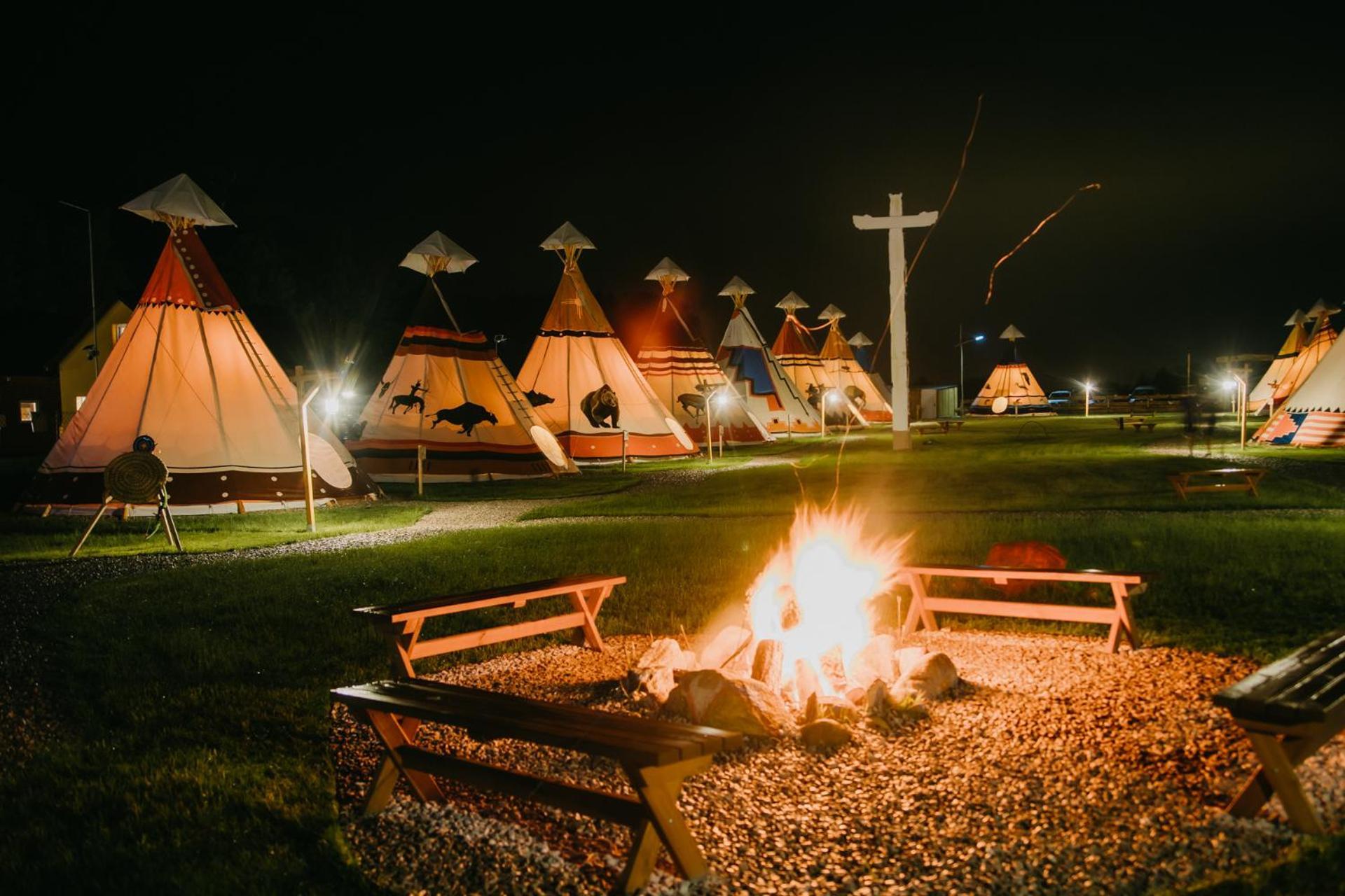 Indiana Camp - 150 M Od Suntago Park 호텔 Grabce-Towarzystwo 외부 사진