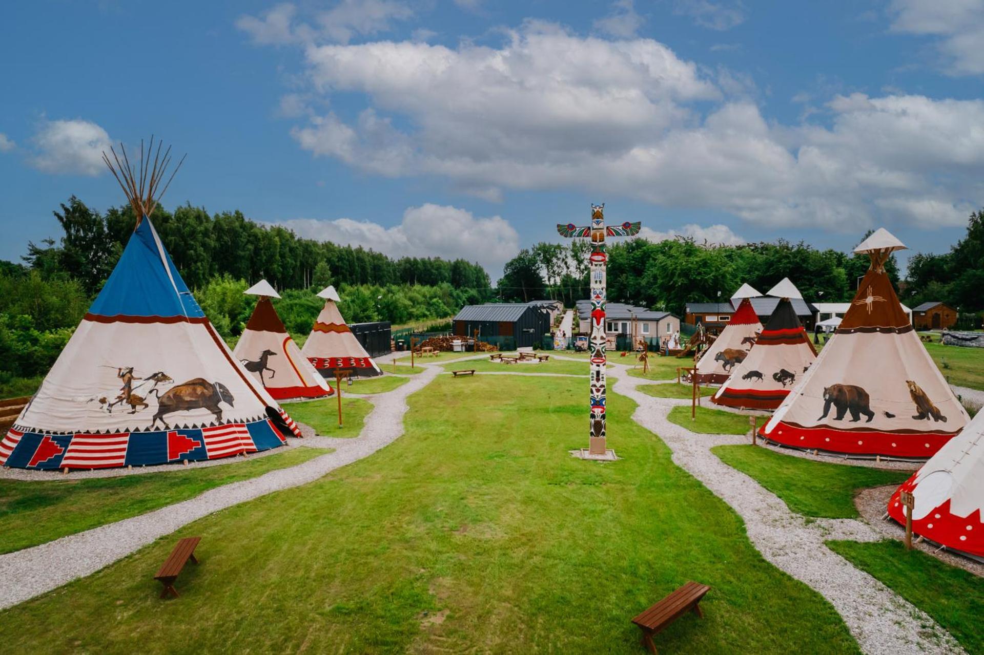 Indiana Camp - 150 M Od Suntago Park 호텔 Grabce-Towarzystwo 외부 사진