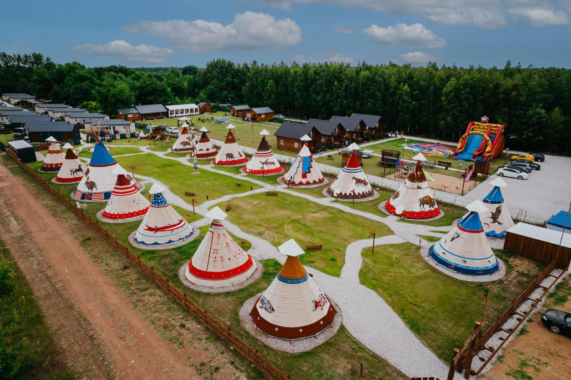 Indiana Camp - 150 M Od Suntago Park 호텔 Grabce-Towarzystwo 외부 사진
