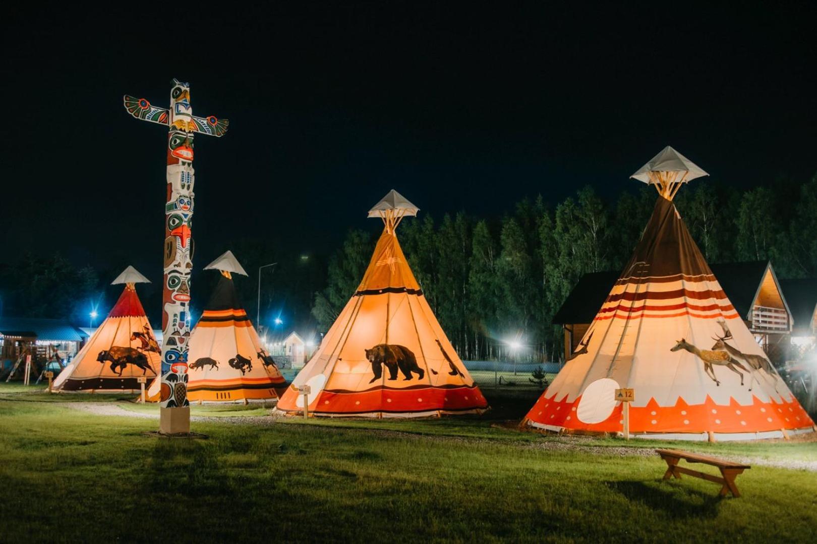 Indiana Camp - 150 M Od Suntago Park 호텔 Grabce-Towarzystwo 외부 사진