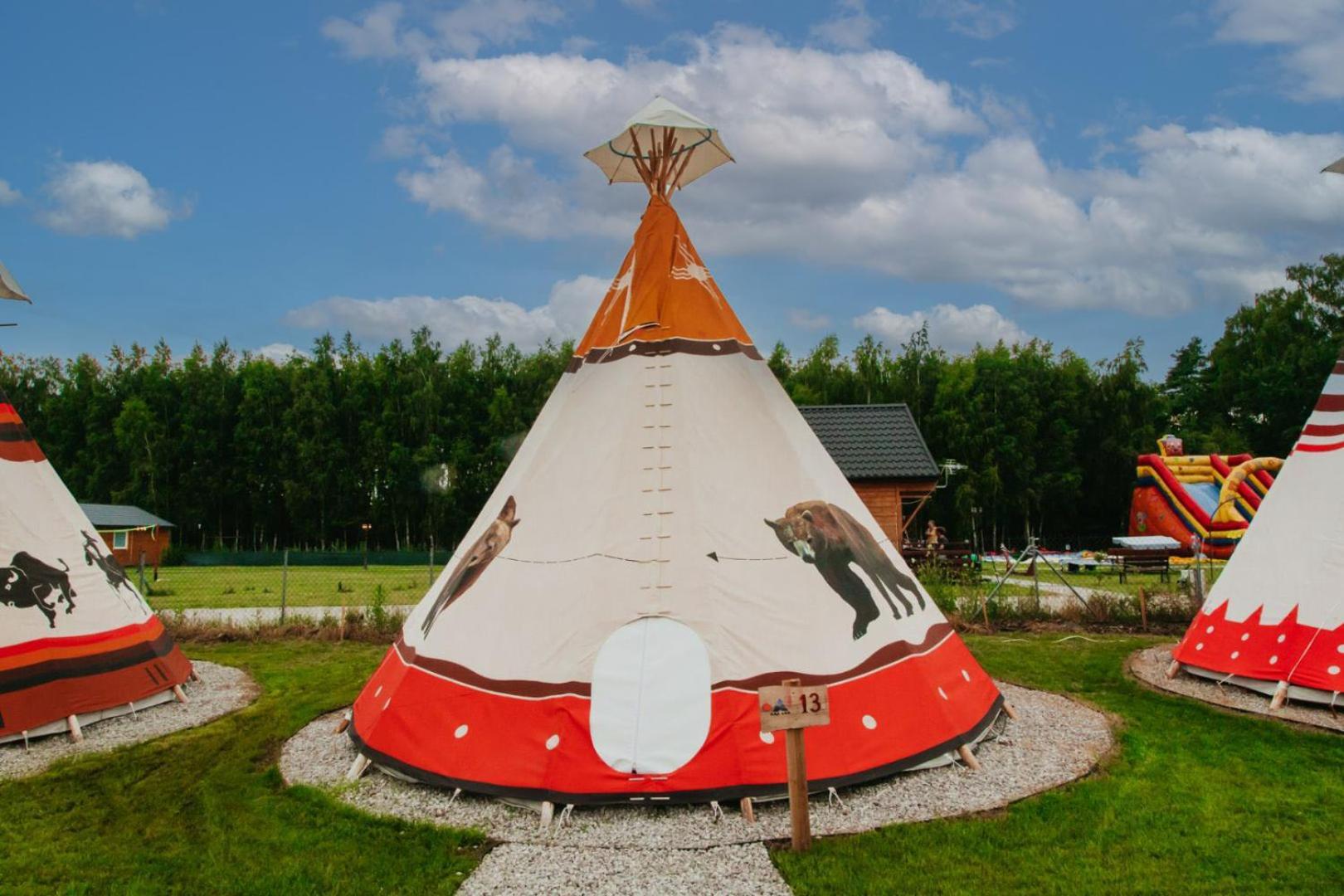Indiana Camp - 150 M Od Suntago Park 호텔 Grabce-Towarzystwo 외부 사진