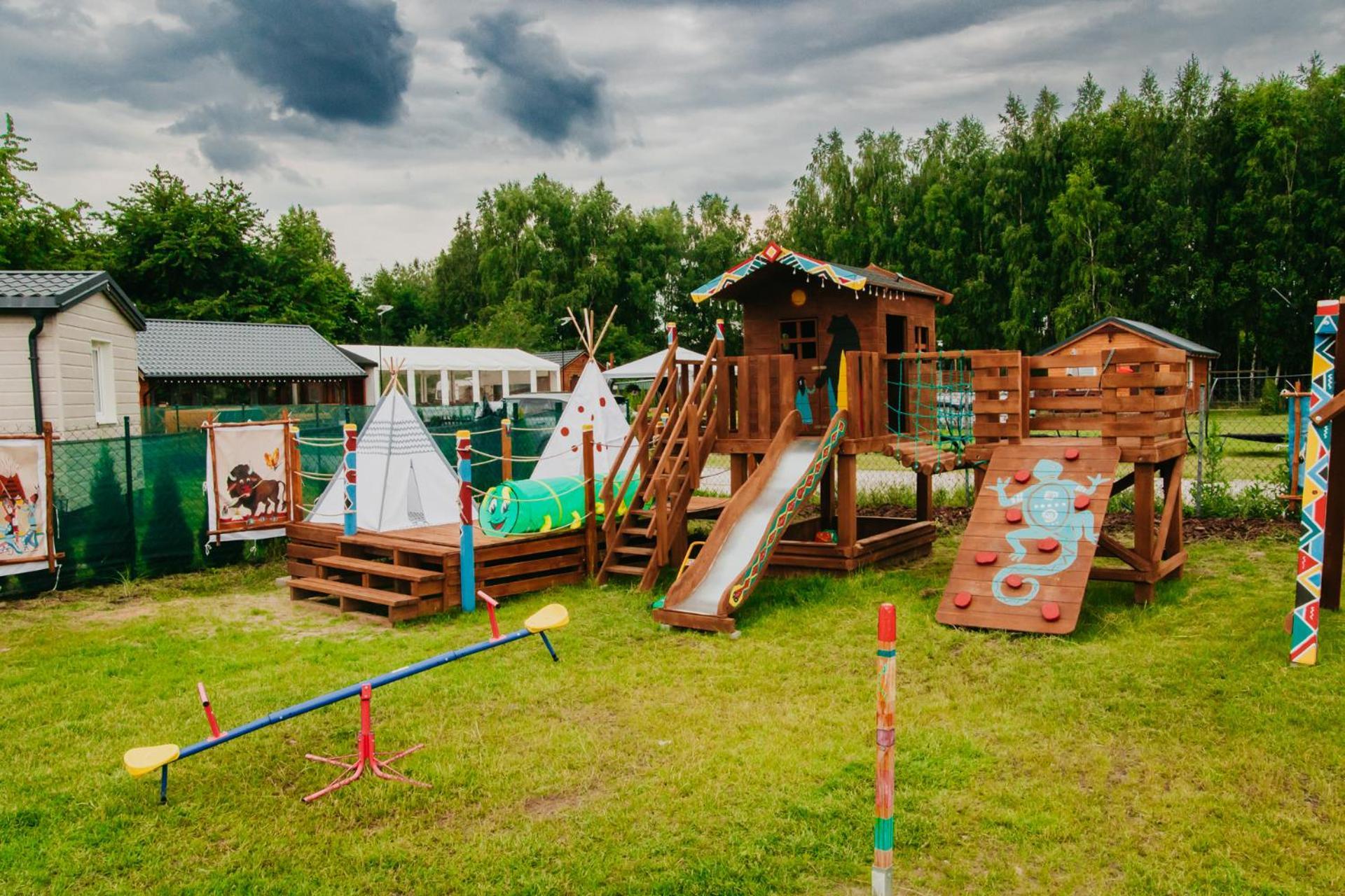 Indiana Camp - 150 M Od Suntago Park 호텔 Grabce-Towarzystwo 외부 사진