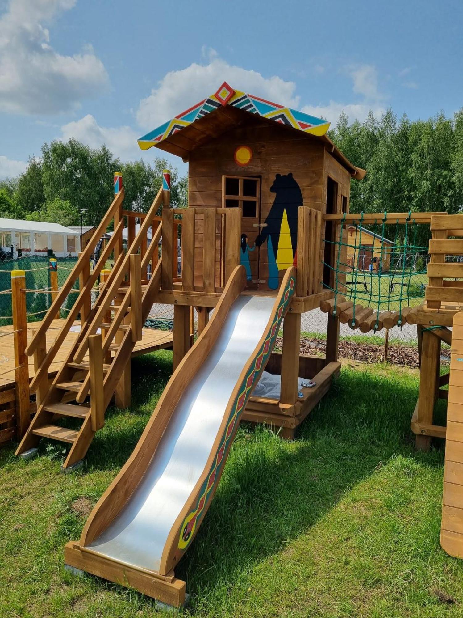 Indiana Camp - 150 M Od Suntago Park 호텔 Grabce-Towarzystwo 외부 사진